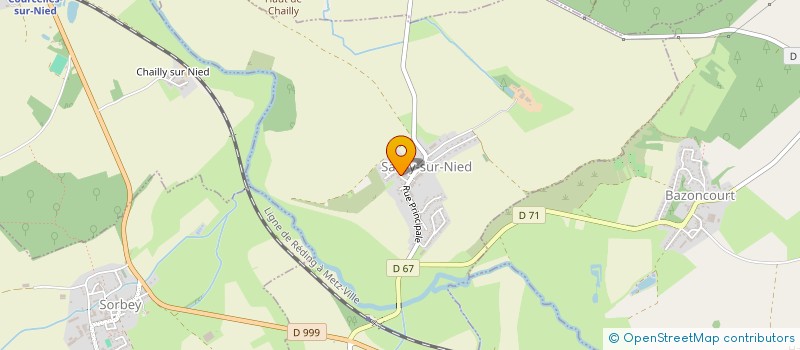 localisation de l'entreprise SCI JMC  SANRY-SUR-NIED