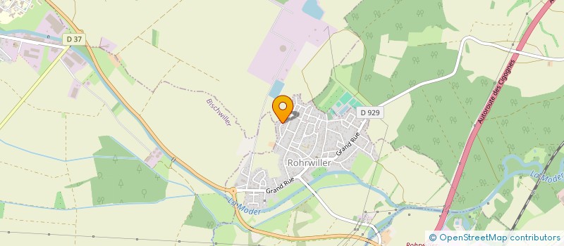 localisation de l'entreprise SCI JMC  ROHRWILLER