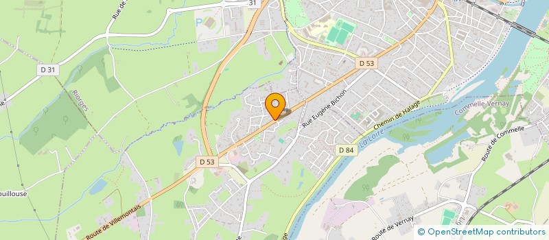 localisation de l'entreprise SCI JMC  VILLEREST