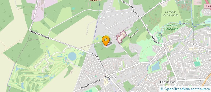 localisation de l'entreprise SCI JMC  PESSAC