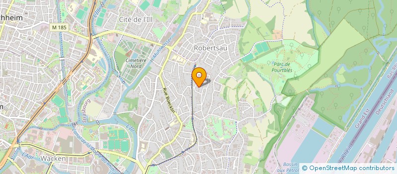 localisation de l'entreprise SCI JMC LOVISA  STRASBOURG