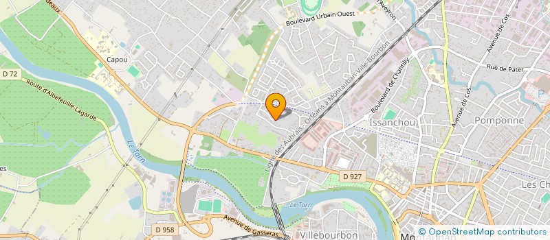 localisation de l'entreprise SCI JMCCA  MONTAUBAN