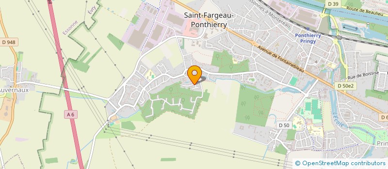 localisation de l'entreprise SCI JMCJ  SAINT-FARGEAU-PONTHIERRY