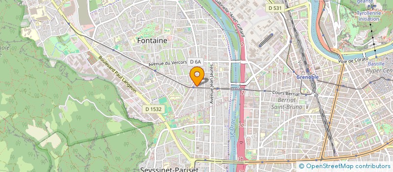 localisation de l'entreprise SCI JMCL  FONTAINE