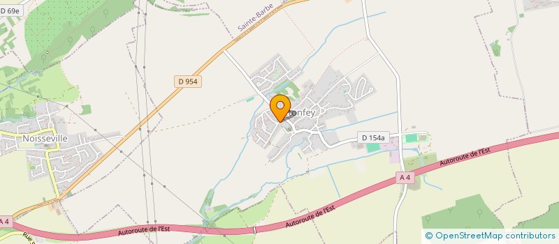 localisation de l'entreprise SCI JMCL  RETONFEY