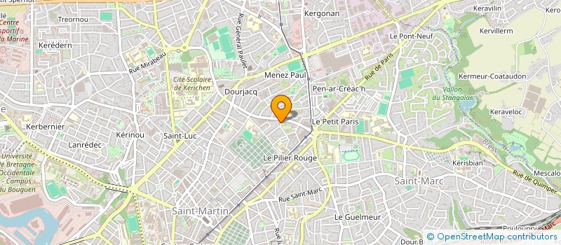 localisation de l'entreprise SCI JMCO  LANNILIS