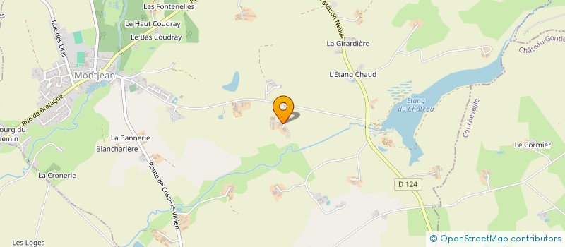 localisation de l'entreprise SCI JMCR  SAINT-CYR-LE-GRAVELAIS