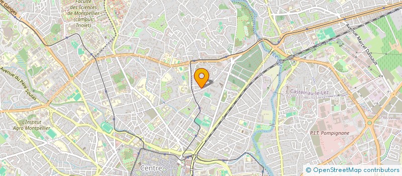 localisation de l'entreprise SCI JMCS à MONTPELLIER