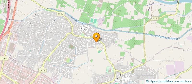 localisation de l'entreprise SCI JMD  PIA