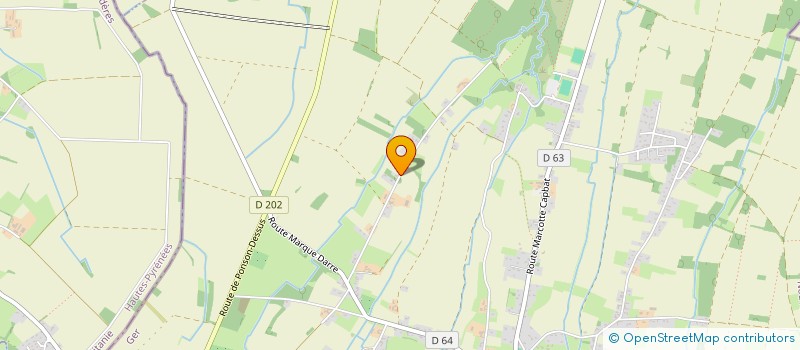 localisation de l'entreprise SCI JMD  GER