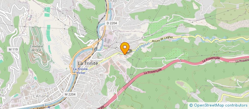 localisation de l'entreprise SCI JMD à LA TRINITE