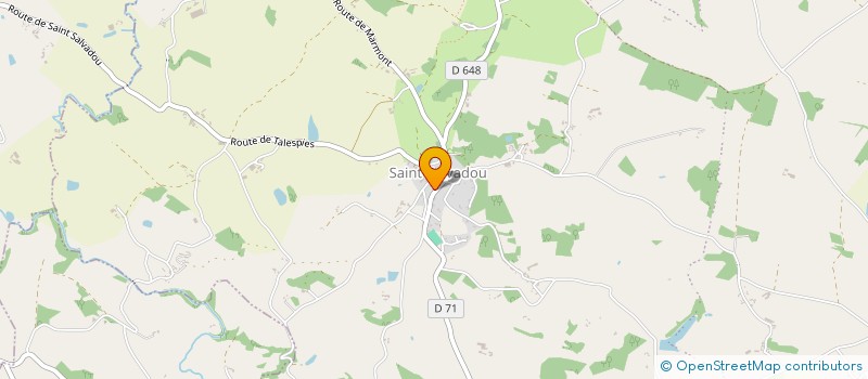 localisation de l'entreprise SCI JMD  LE BAS SEGALA