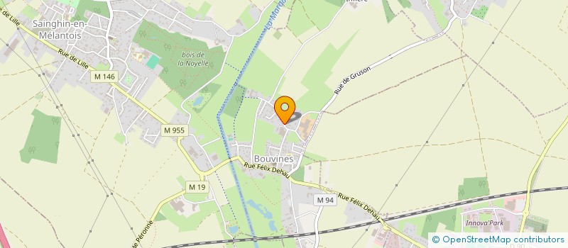 localisation de l'entreprise SCI JMD ORCHIES IMMO  BOUVINES