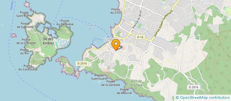 localisation de l'entreprise SCI JMDB à SIX-FOURS-LES-PLAGES