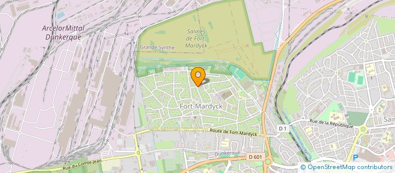 localisation de l'entreprise SCI JMDG à DUNKERQUE