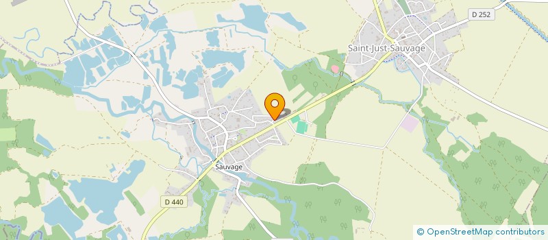 localisation de l'entreprise SCI JMDS  SAINT-JUST-SAUVAGE