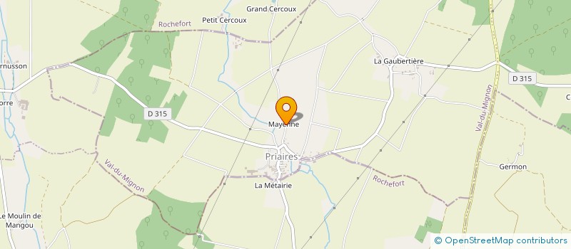 localisation de l'entreprise SCI JMEAL  VAL-DU-MIGNON