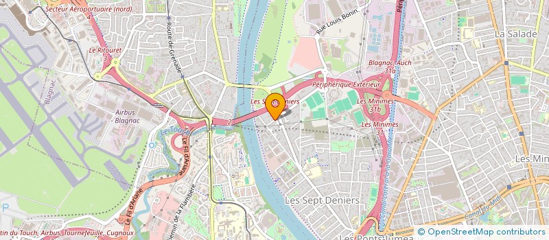 localisation de l'entreprise SCI JMES à TOULOUSE