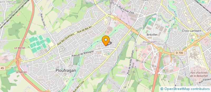 localisation de l'entreprise SCI JMF & 2LM  PLOUFRAGAN