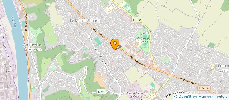 localisation de l'entreprise SCI JMF INVESTISSEMENTS  LE MESNIL-ESNARD