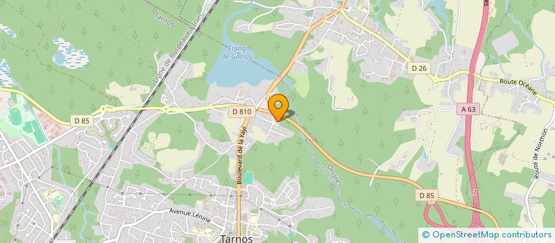 localisation de l'entreprise SCI JMFP BAPTISTA  TARNOS