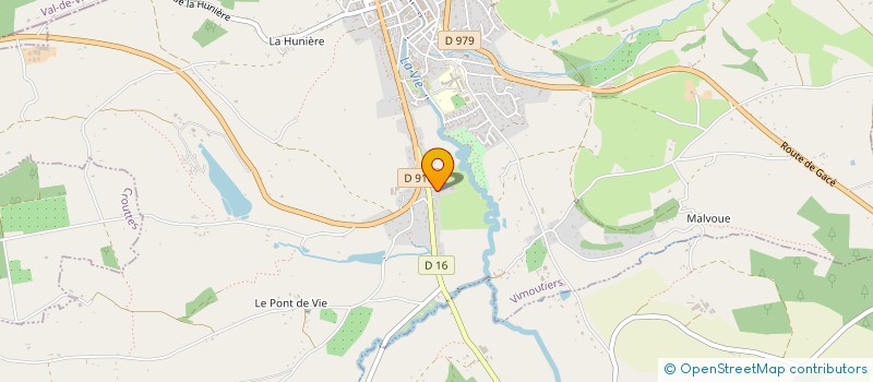 localisation de l'entreprise SCI JMG à VIMOUTIERS