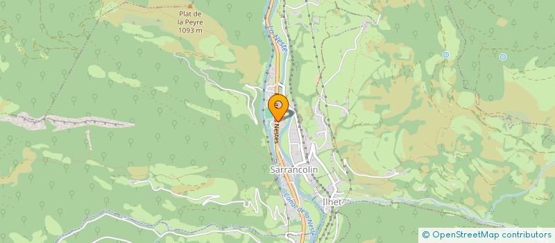 localisation de l'entreprise SCI JMG  SARRANCOLIN