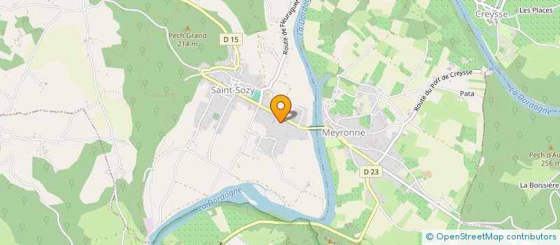 localisation de l'entreprise SCI JMG  SAINT-SOZY