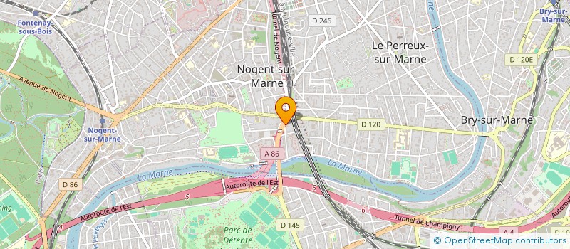 localisation de l'entreprise SCI JMG à NOGENT-SUR-MARNE