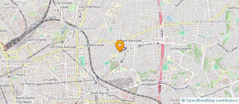 localisation de l'entreprise SCI JMG COLLIN à MARSEILLE