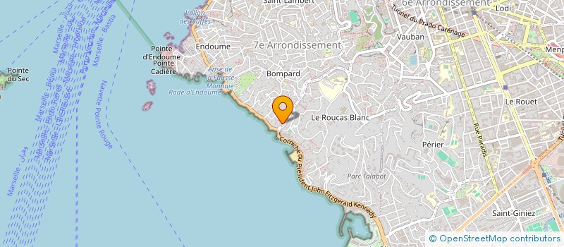 localisation de l'entreprise SCI JMG LES OLIVIERS à MARSEILLE