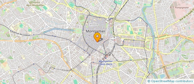 localisation de l'entreprise SCI JMG VIEUX PORT à MONTPELLIER