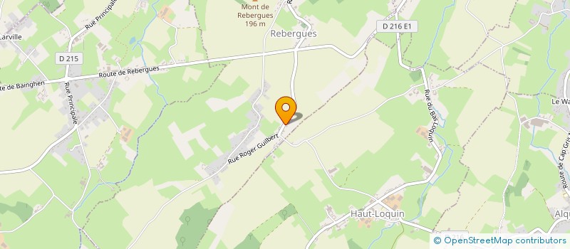 localisation de l'entreprise SCI JMIMS GALLET  REBERGUES