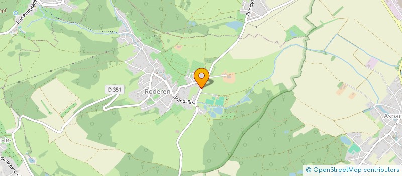 localisation de l'entreprise SCI JMJ  RODEREN