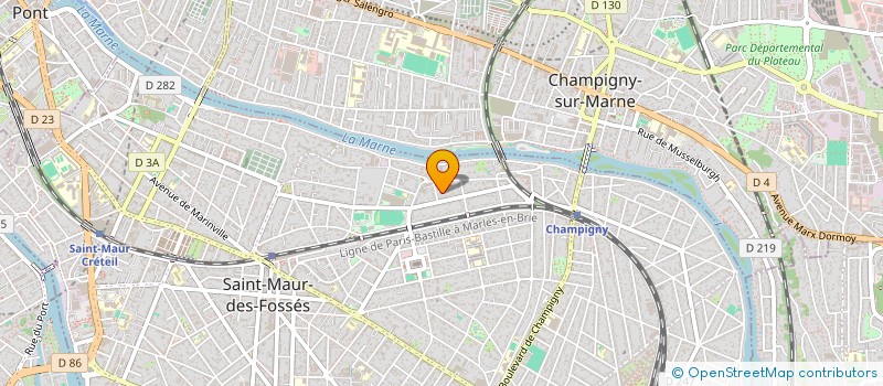 localisation de l'entreprise SCI JMJ PIAU INVESTISSEMENT à SAINT-MAUR-DES-FOSSES