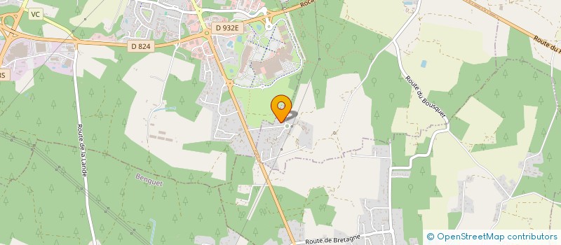 localisation de l'entreprise SCI JMJ4 à MONT-DE-MARSAN