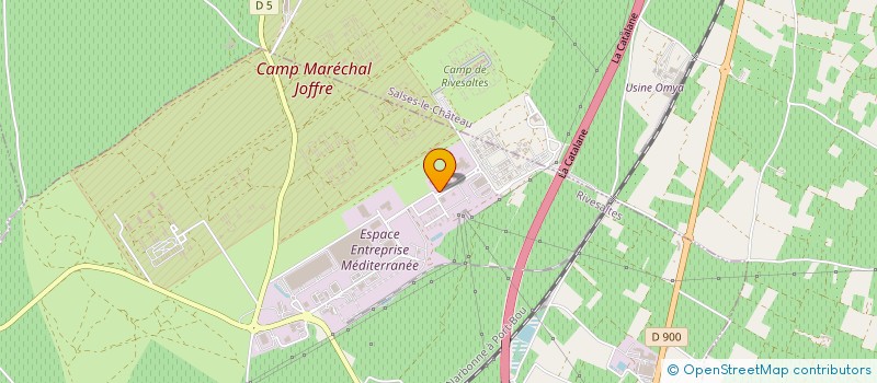 localisation de l'entreprise SCI JMJSG à RIVESALTES
