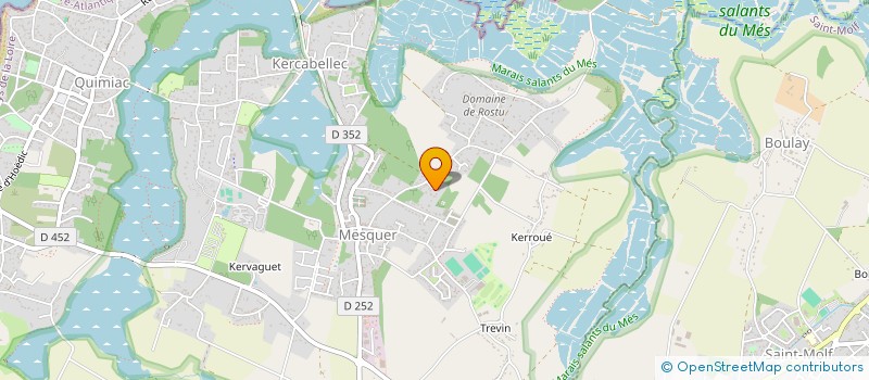 localisation de l'entreprise SCI JMK  MESQUER