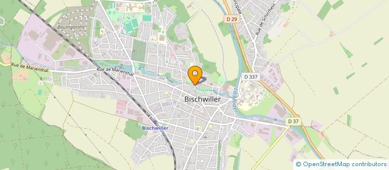 localisation de l'entreprise SCI JMK 67  BISCHWILLER