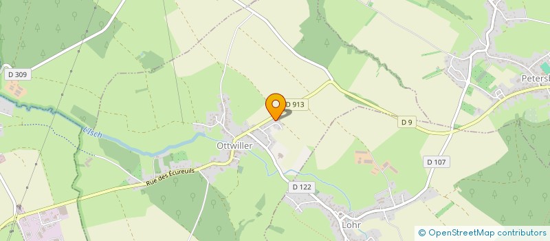 localisation de l'entreprise SCI JMK  OTTWILLER