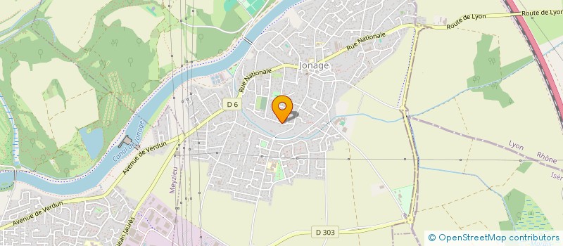 localisation de l'entreprise SCI JML  JONAGE