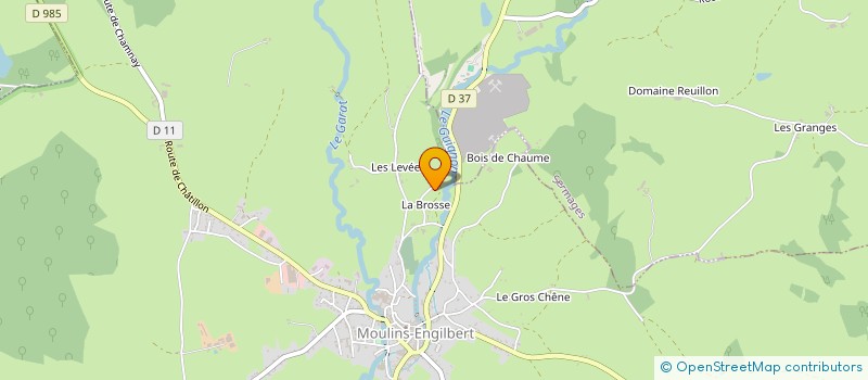 localisation de l'entreprise SCI JMLA  SERMOISE SUR LOIRE