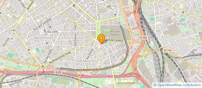 localisation de l'entreprise SCI JMLA à LILLE