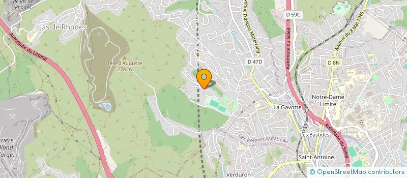 localisation de l'entreprise SCI JMLD à LES PENNES-MIRABEAU