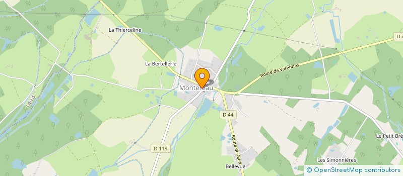 localisation de l'entreprise SCI JMLG à MONTEREAU