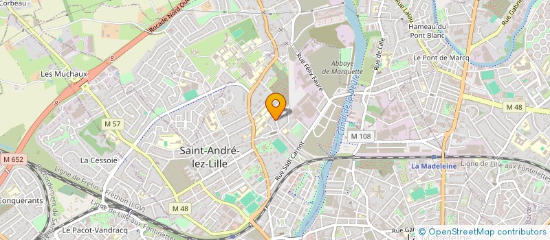 localisation de l'entreprise SCI JMLI  SAINT-ANDRE-LEZ-LILLE