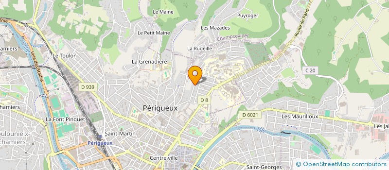 localisation de l'entreprise SCI JMLM à PERIGUEUX