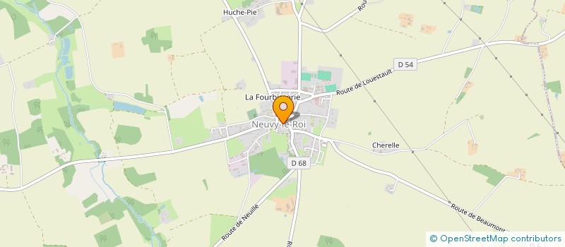 localisation de l'entreprise SCI JMLT  NEUVY-LE-ROI