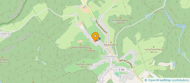 localisation de l'entreprise SCI JMM  ENCHENBERG