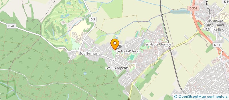 localisation de l'entreprise SCI JMM  BOUFFEMONT